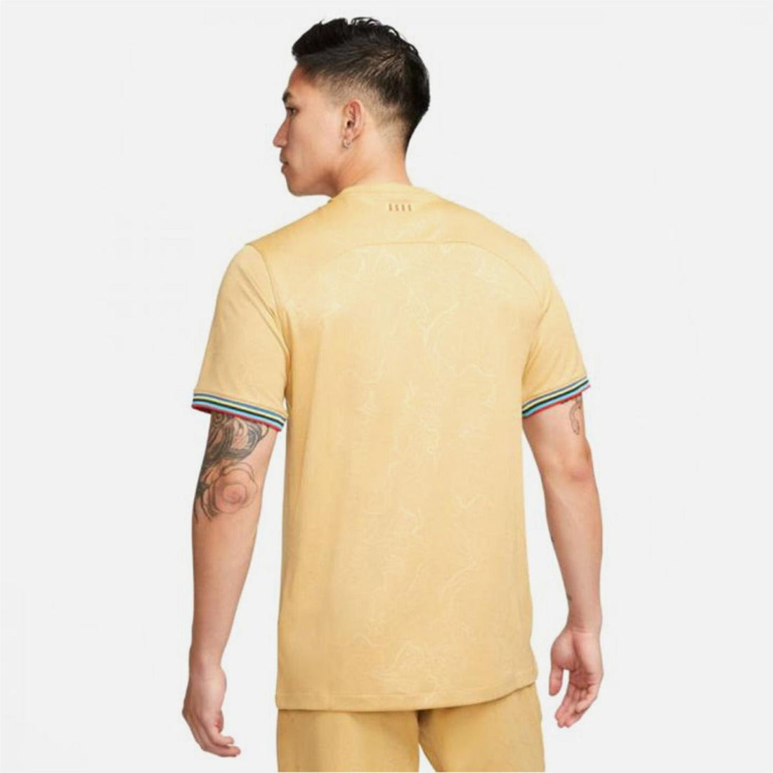 Camiseta visitante del FC Barcelona - Dorada